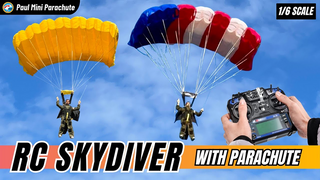 How to wire up a ready-to-fly RC miniature parachute?