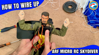 Discover the RC skydiver with parachute