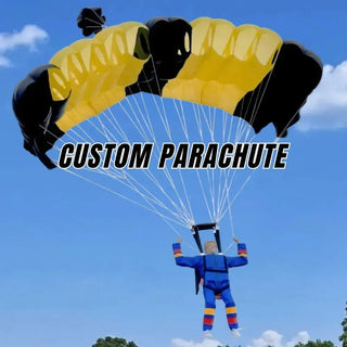 RC Skydiver Pro - 1/4 Scale Paratrooper with Custom 550mm Wingspan Parachute