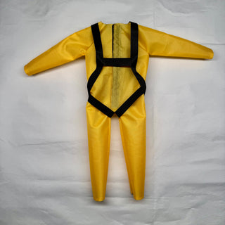 Yellow Jumpsuit with Container for 1/6 Scale RC Skydiver