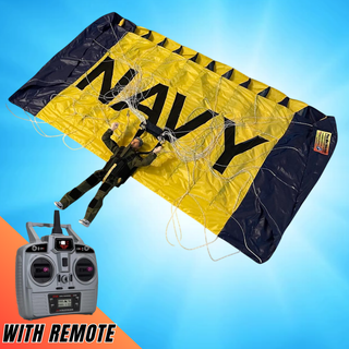 US navy leap frogs parachute team toy with remote.