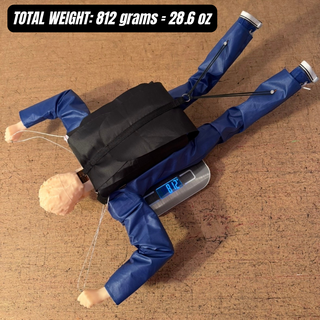RC Skydiver Pro - Handmade Paratrooper with 1400mm Steerable Parachute - 1/4 Scale
