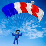 RC Skydiver Pro - Handmade Paratrooper with 1400mm Steerable Parachute - 1/4 Scale