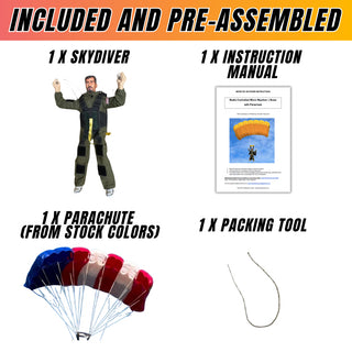 RC skydiver package.