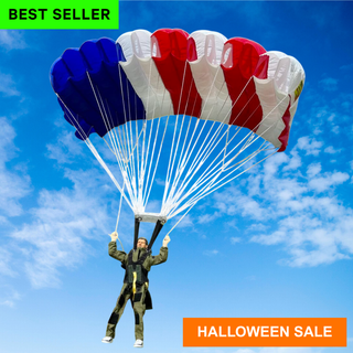 RC Skydiver - Handmade Mini Paratrooper with Steerable Parachute