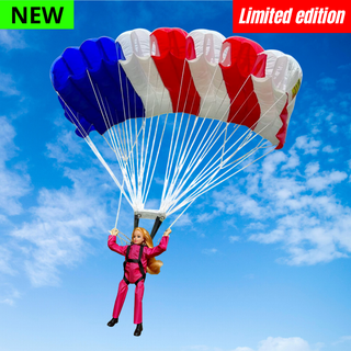 Airborne Ranger RC Fallschirmspringer mit Militärfallschirm - Bundle-Pack - Limitierte Auflage