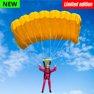 Airborne Ranger RC Fallschirmspringer mit Militärfallschirm - Bundle-Pack - Limitierte Auflage
