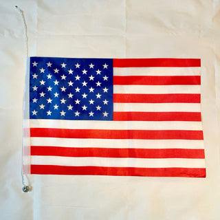 United states polyester flag for decoration.