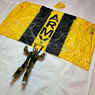 Golden knights army parachute team radio controlled skydiver.