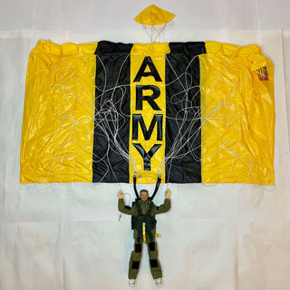 Golden knights army parachute team radio controlled skydiver.