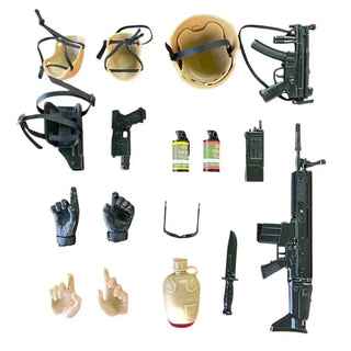 Full Set of Accessories for Airborne Elite Paratrooper