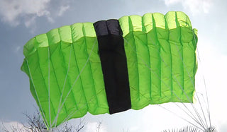 7 cell green parachute basejump toy.