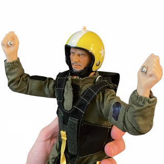 Toy helmet for rc skydiver.