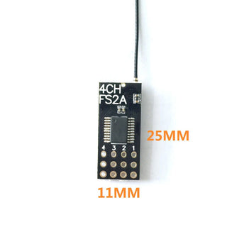 4 channel mini receiver fs2a dimensions.