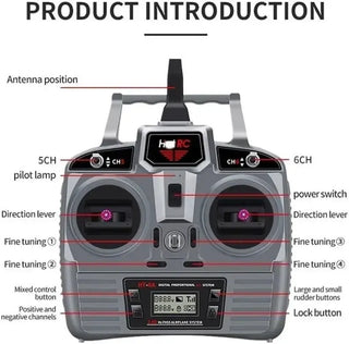 HT-6A remote control specifications.