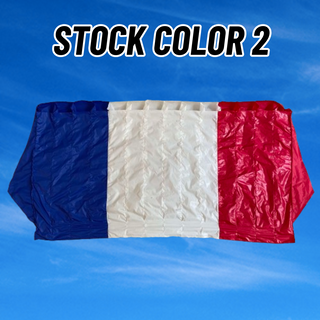 French flag parachute.